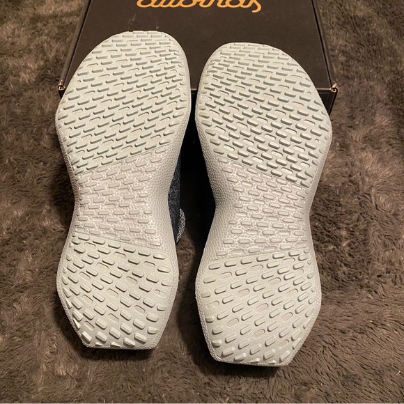 allbirds Wool Dasher 2 Mizzle in natural black/bark grey. Women 8 NEW - Picture 8 of 10